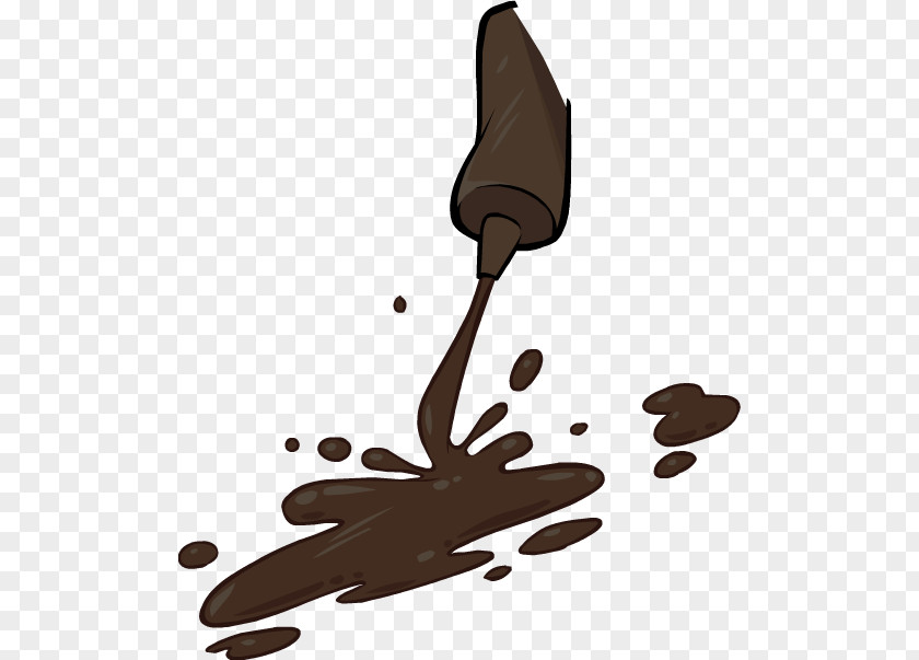 Milk Splash Chocolate Syrup Clip Art PNG