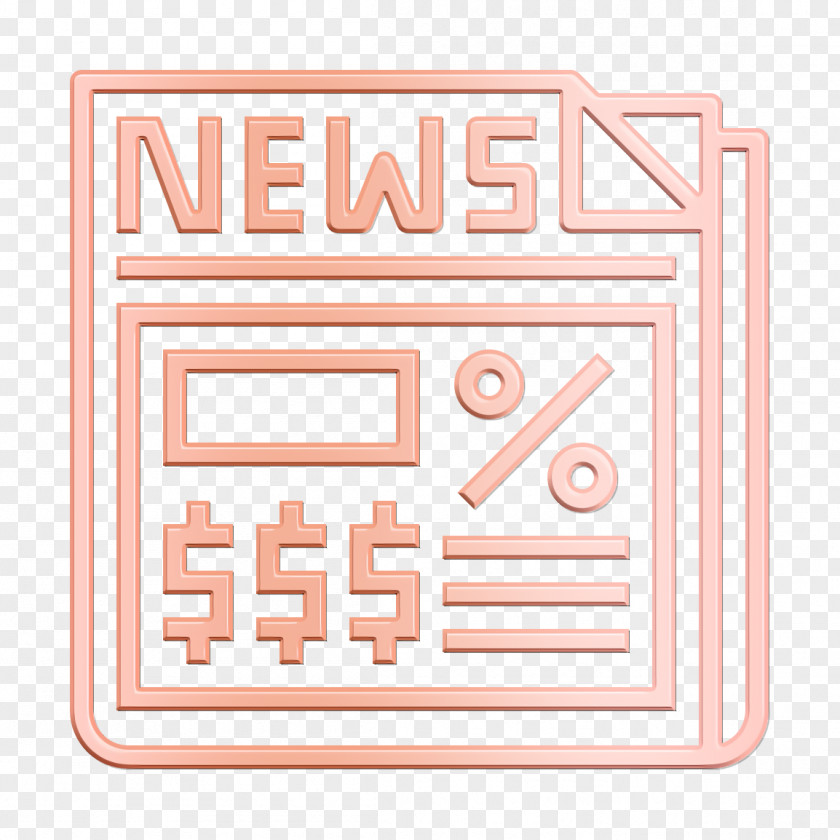 Newspaper Icon Stock Market PNG