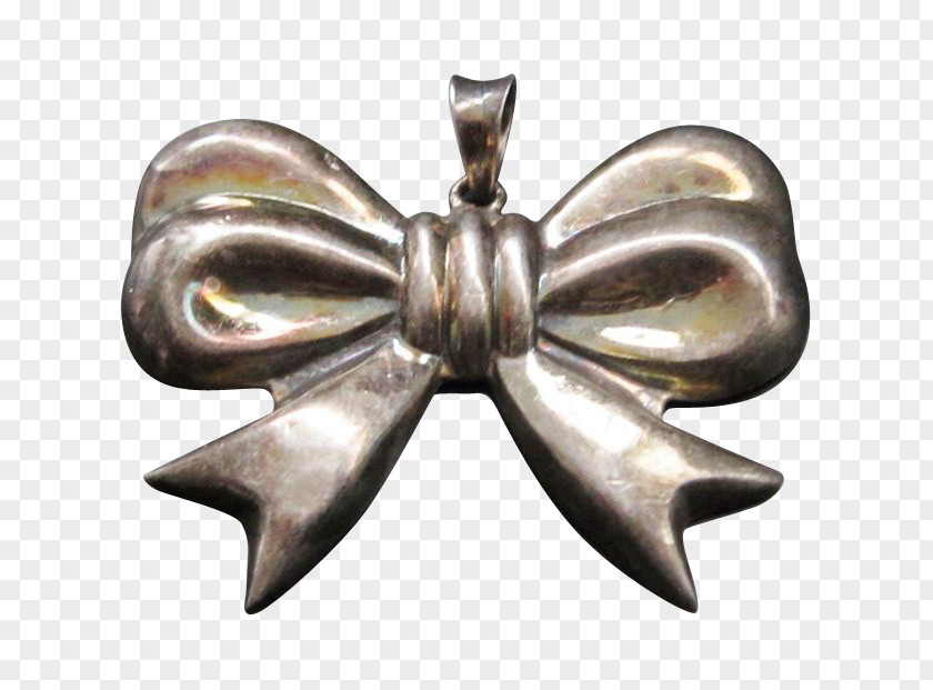 Silver Bows Bronze Charms & Pendants PNG