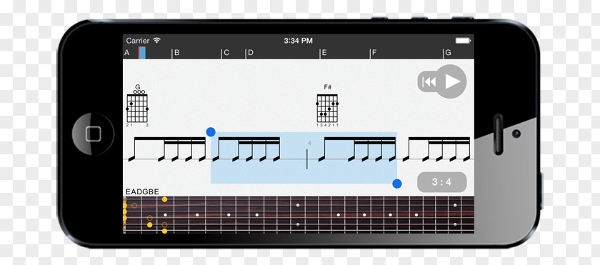 Guitar Pro Electronics IOS 5 Gadget PNG