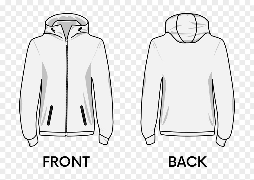 Hoodie Vector T-shirt Template Bluza Adidas PNG