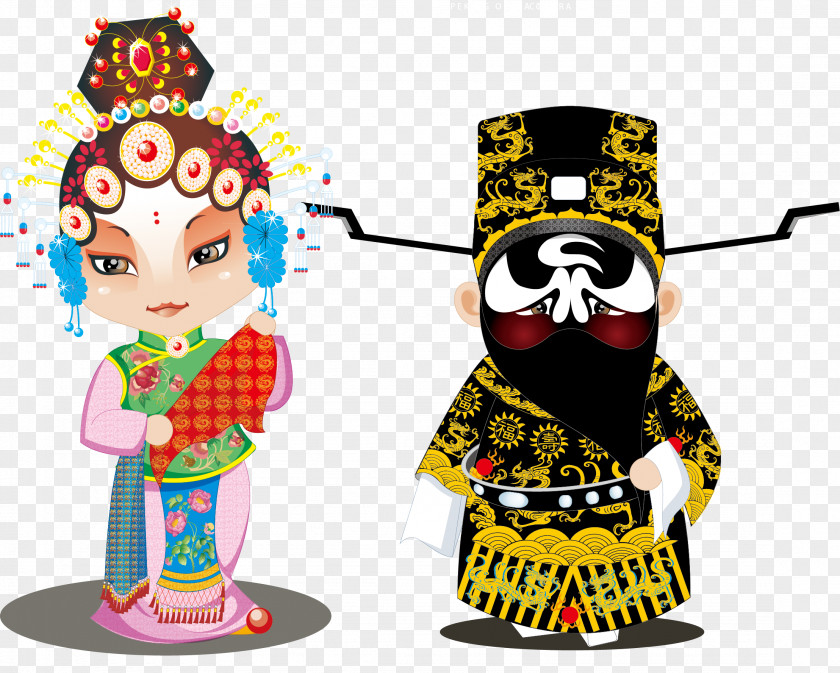 Opera Character Poster Material Kaifeng Longtu Pavilion Cartoon U5f00u5c01u5e9cu5c39 Avatar PNG
