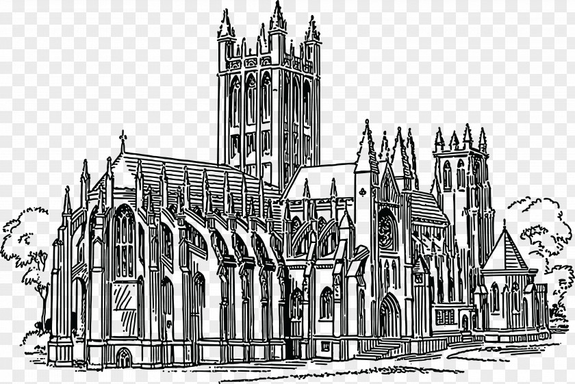 Church Clip Art Gothic Architecture PNG