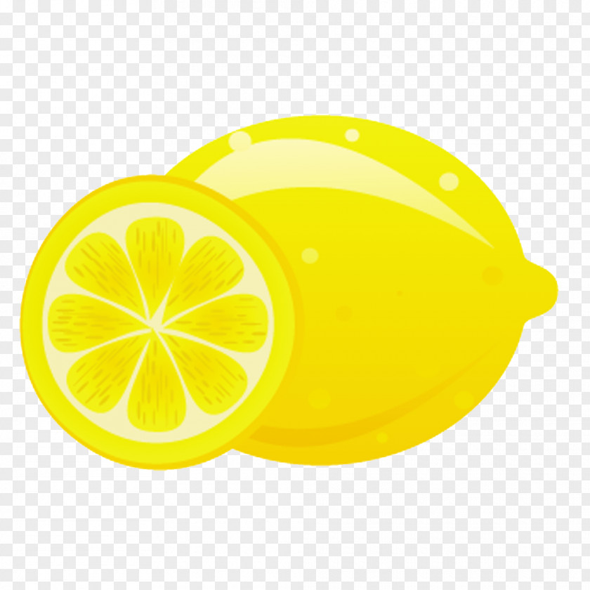 Lemon Product Design Yellow Citric Acid PNG