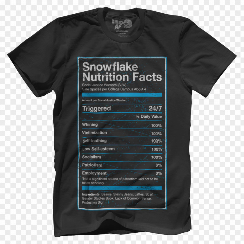 Nutrition Fact T-shirt Hoodie Clothing Mayo PNG