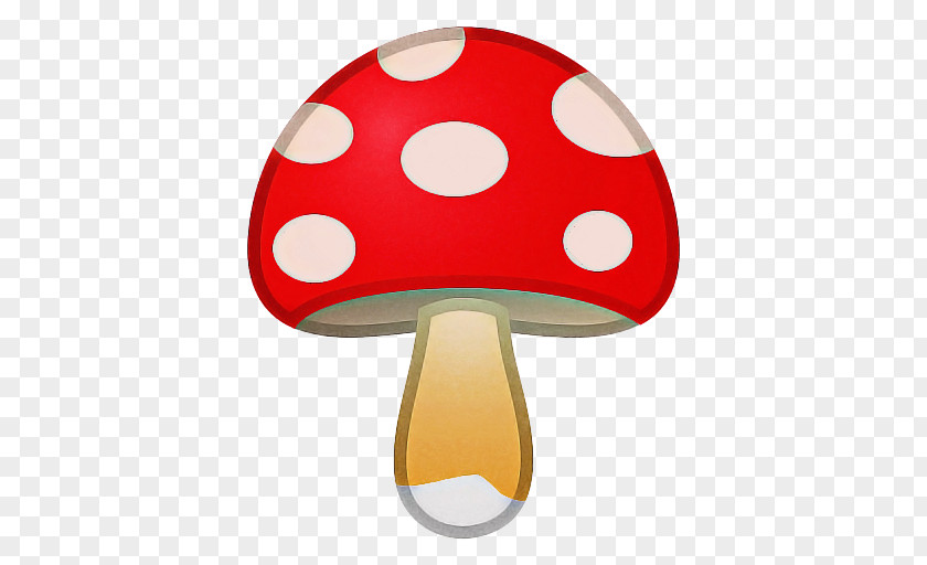 Polka Dot Agaric Food Emoji PNG