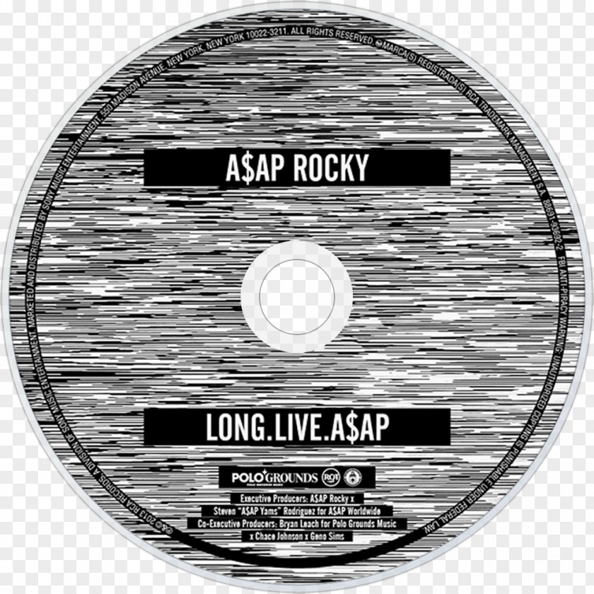 Asap Rocky Compact Disc Disk Storage PNG
