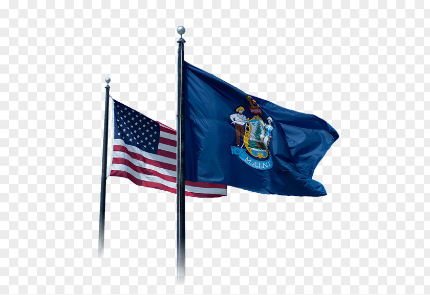 Flag Of Maine The United States State PNG