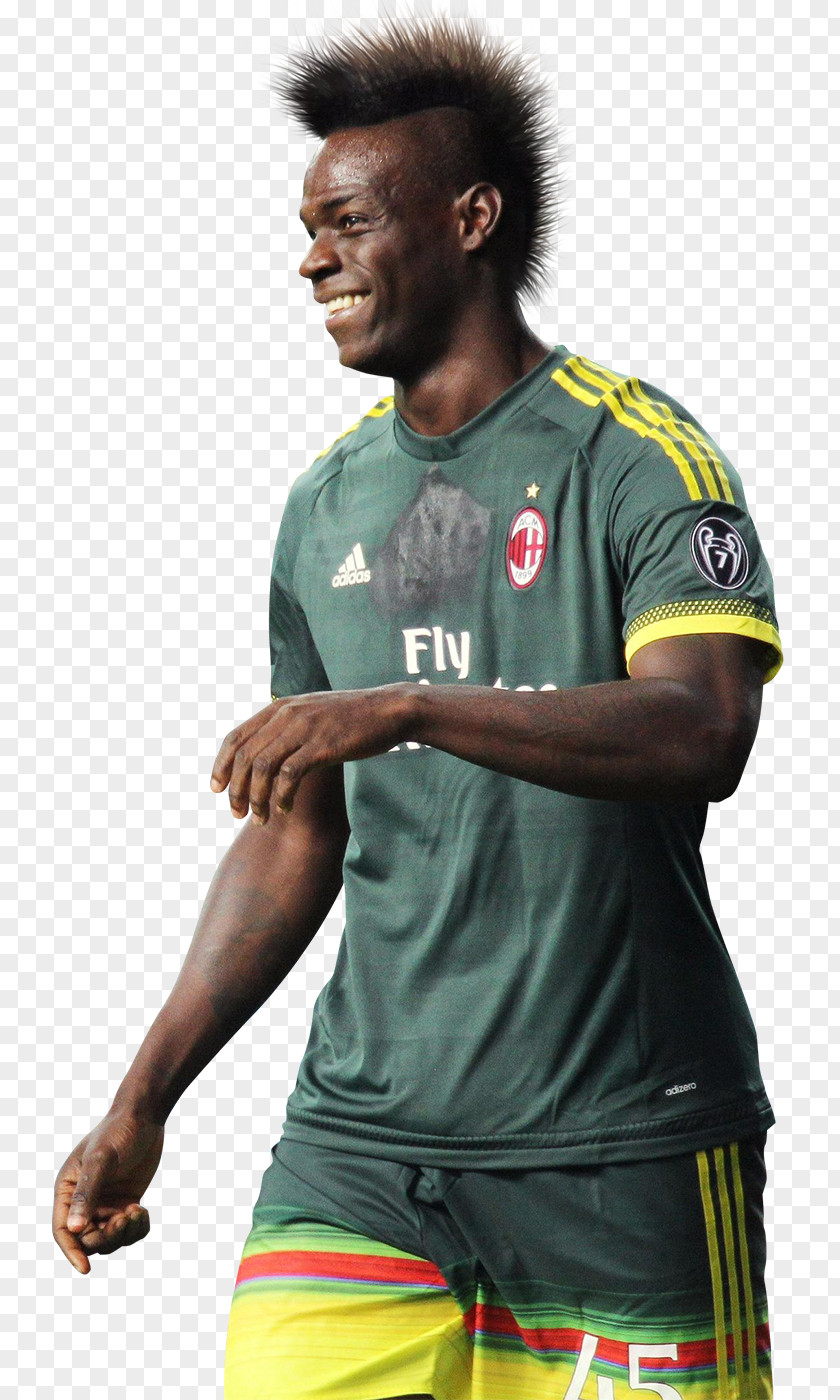 Football Mario Balotelli Manchester City F.C. Italy National Team A.C. Milan Jersey PNG
