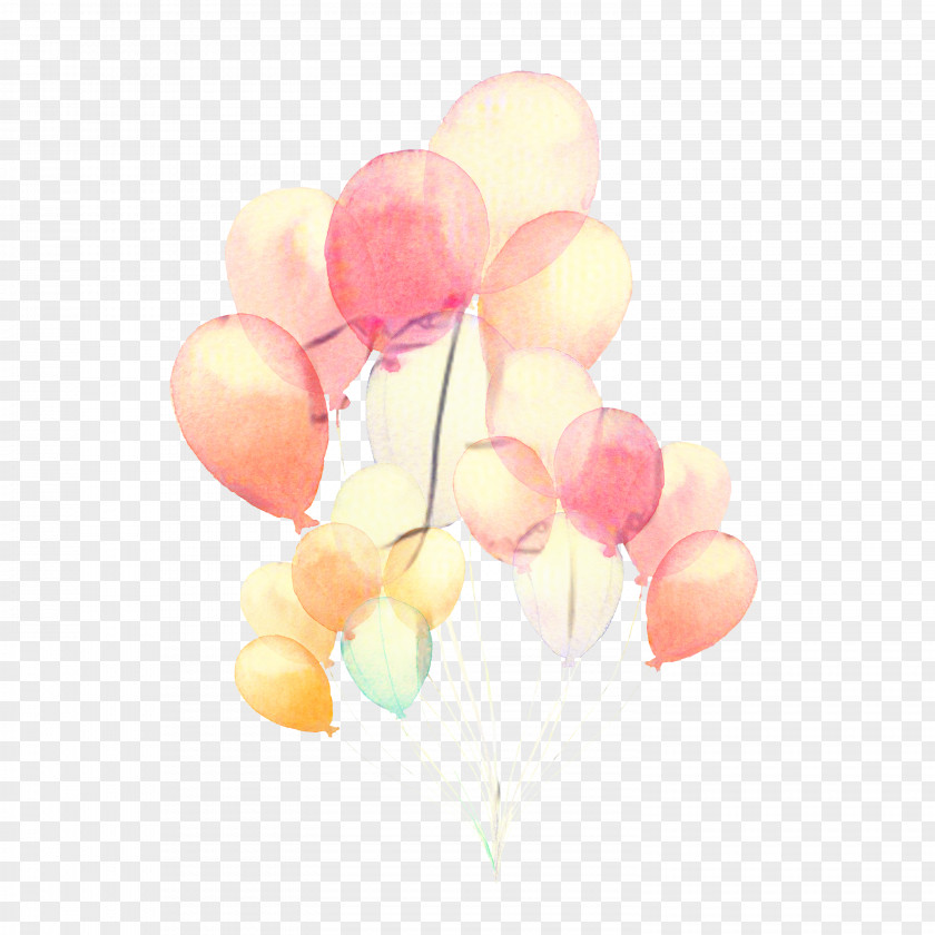 Plant Party Supply Balloon Heart PNG