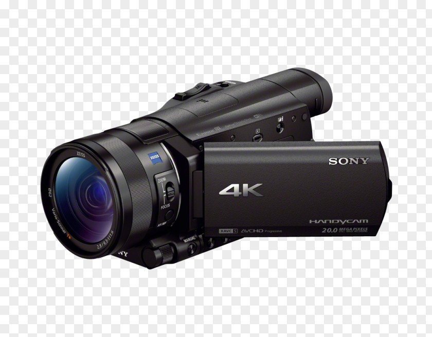 Camera Video Cameras 4K Resolution Sony Camcorders PNG