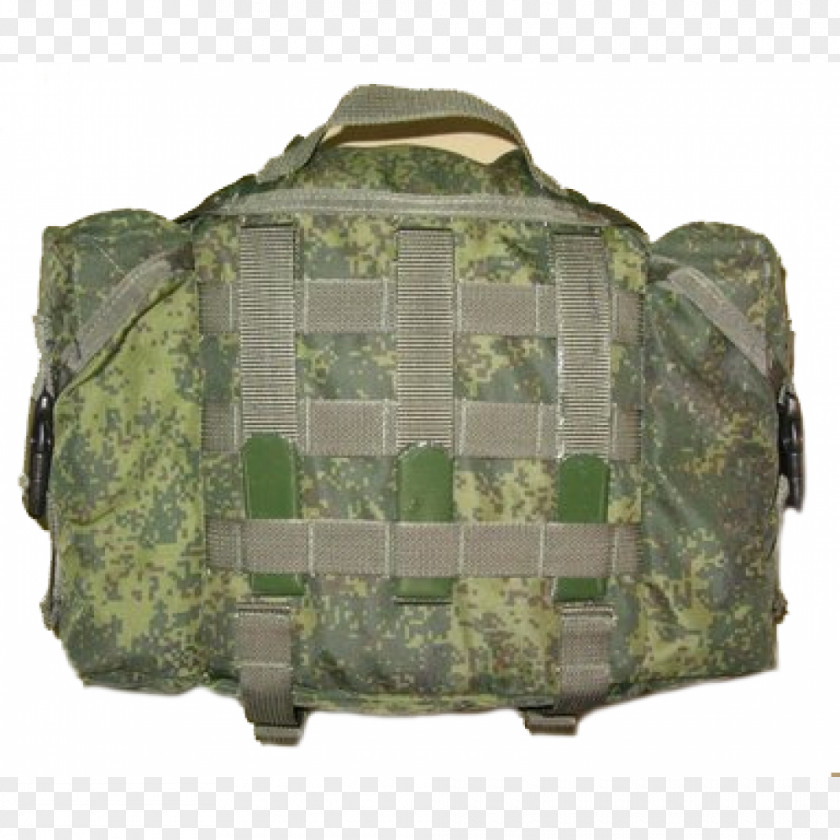Military Camouflage Bag PNG