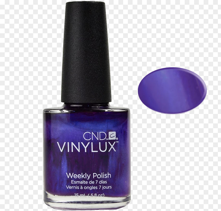 Nail Polish CND VINYLUX Weekly Lacquer Varnish PNG