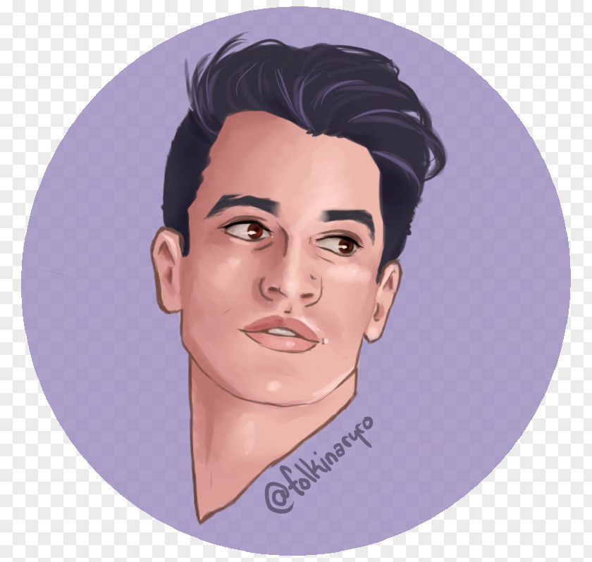 Painting Brendon Urie Drawing Digital Art Panic! At The Disco PNG