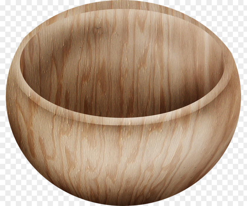 Wood Bowl Kitchen Tableware PNG