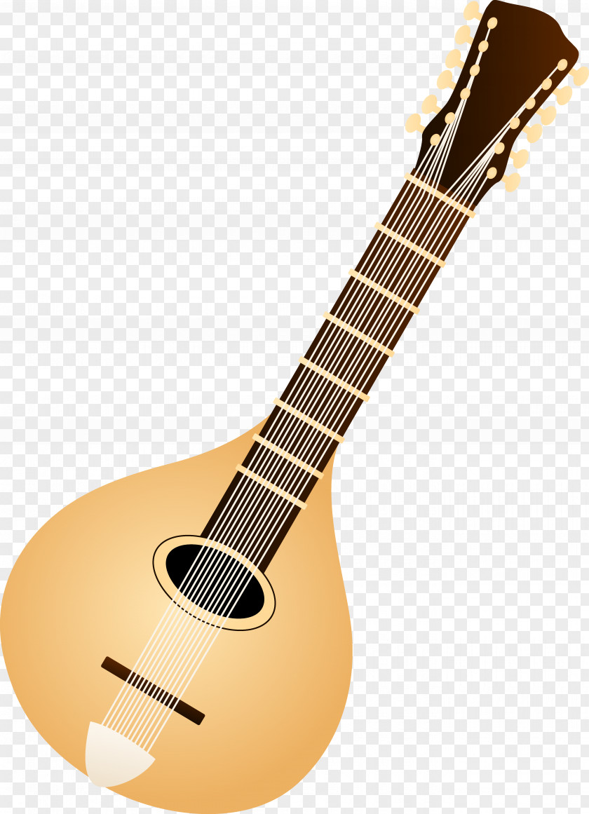 Colored String Cliparts Mandolin Musical Instrument Lute Clip Art PNG