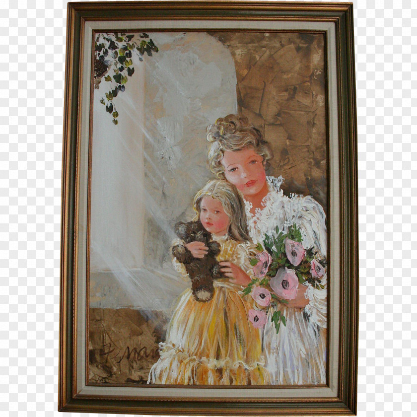 Mother's Day Oil Painting Art Still Life PNG