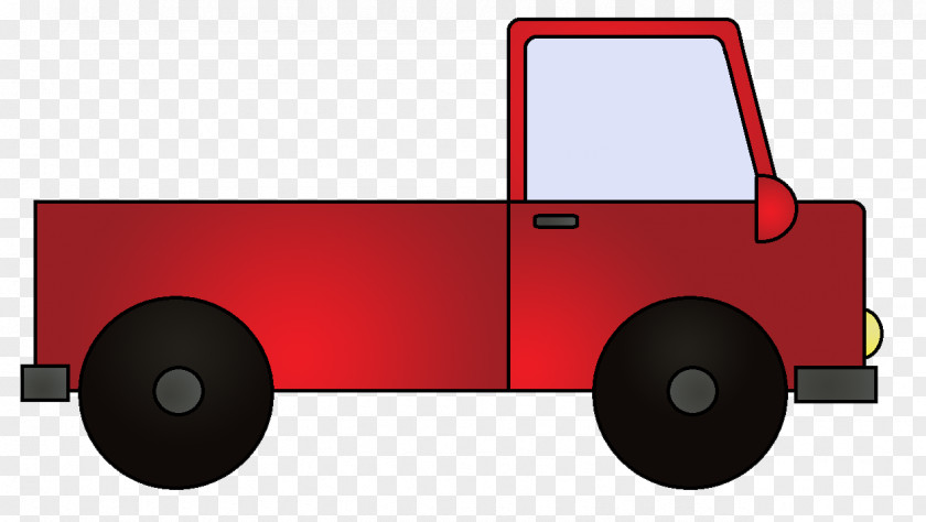 Red Truck Cliparts Pickup Car Thames Trader Clip Art PNG