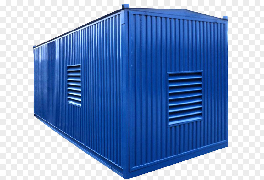 Shipping Container Intermodal Блок-контейнер Power Station Diesel Generator PNG