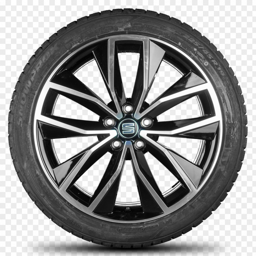 Alloy Wheel Car SEAT Ateca Autofelge Snow Tire PNG