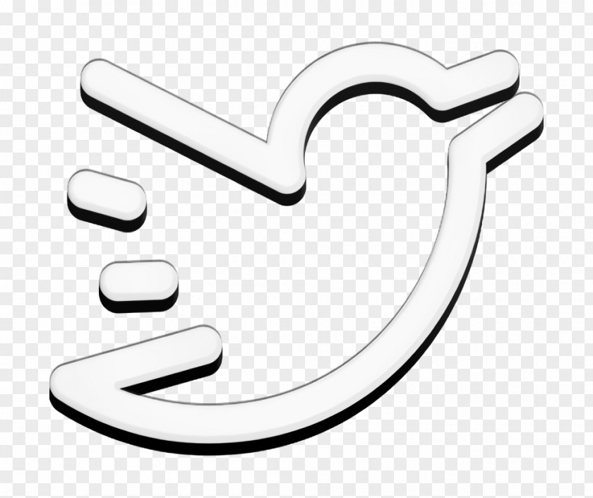 Bird Icon Social Websites Twitter Logo PNG