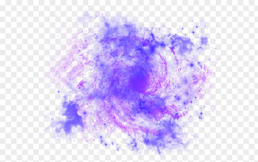 Blue And Purple Nebula Space Universe Sky Computer Pattern PNG