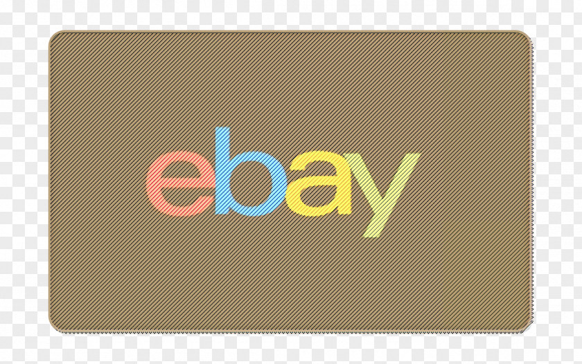 Label Beige Ebay Icon PNG