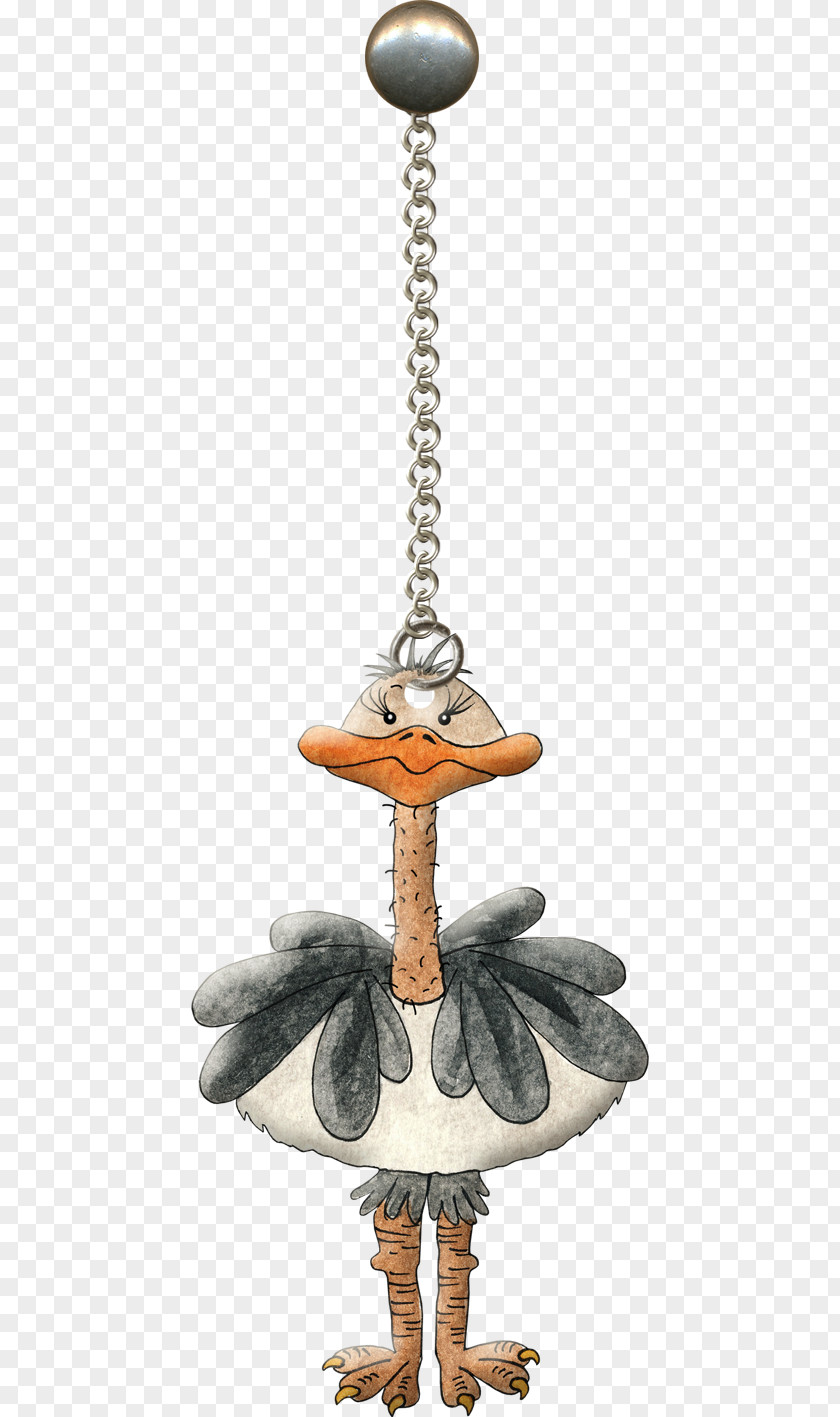 Ostrich Pendant Common Download PNG