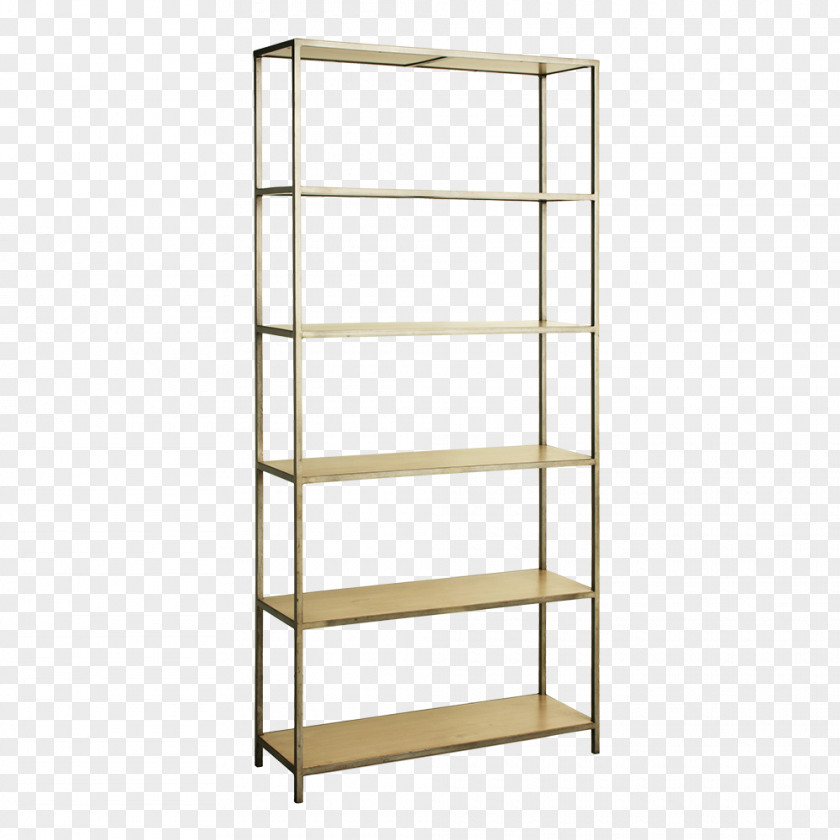 Table Shelf Bookcase Furniture Metal PNG