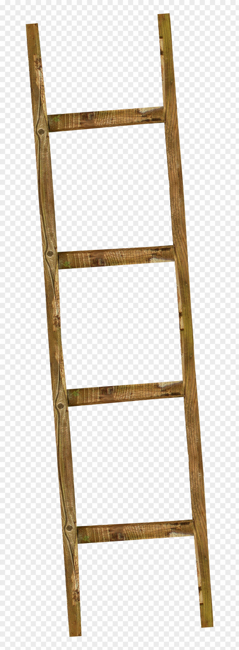 Brown Wooden Ladder Stairs Wood Clip Art PNG