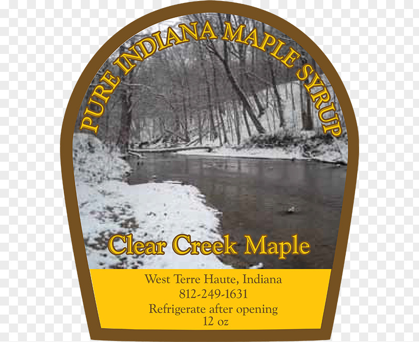 Maple Syrup Sugar On Snow Pancake Label PNG