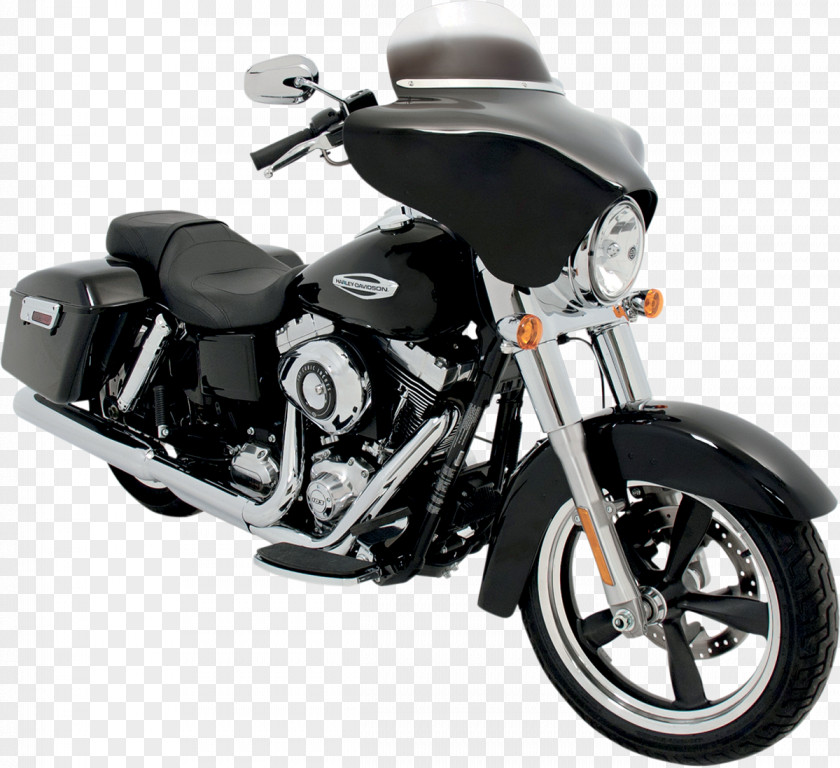 Motorcycle Harley-Davidson Fat Boy Super Glide Softail Fairing PNG