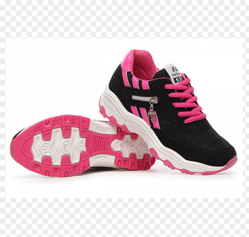 Pink Diamond Shoes For Women Sports Skate Shoe Sportswear Product PNG