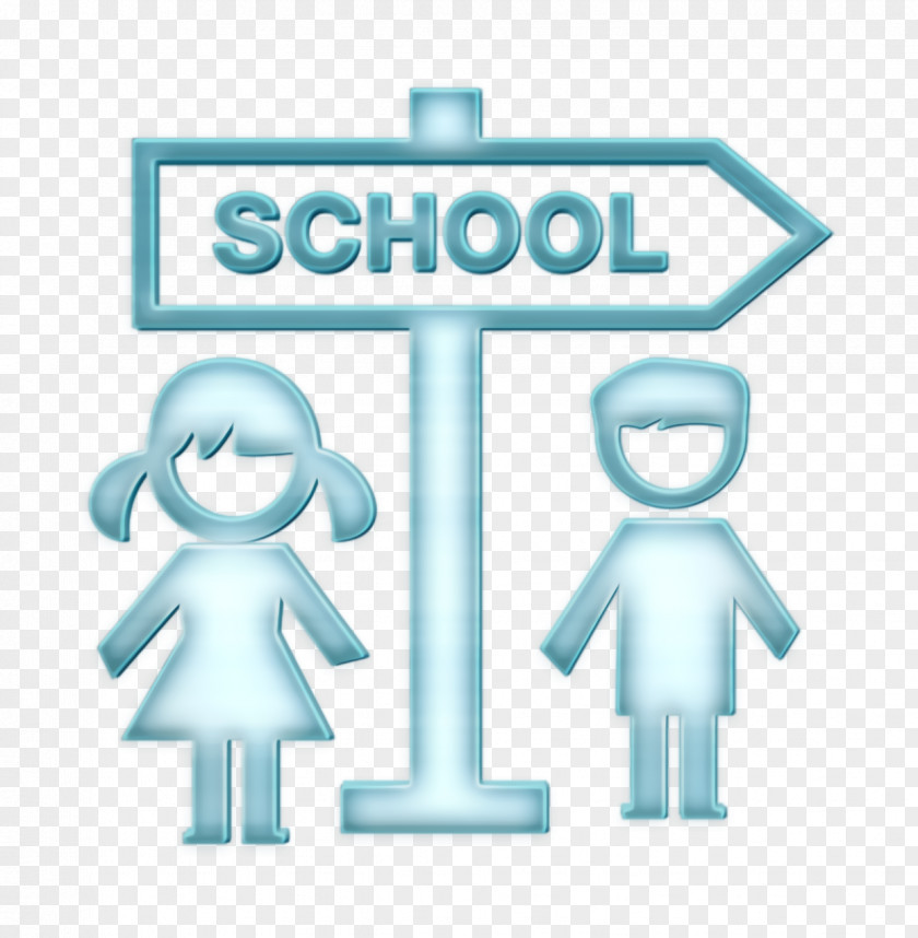 School Signal And Children Icon Education PNG