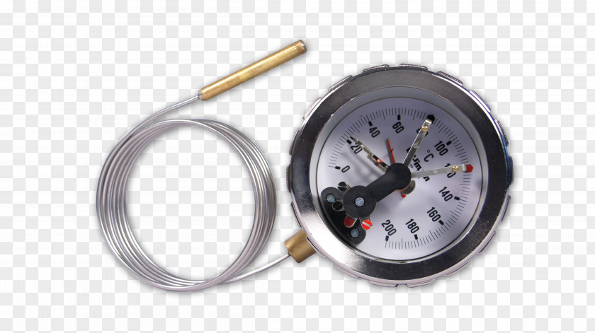 Thermometer Gauge Measuring Instrument Liquid Bimetallic Strip PNG