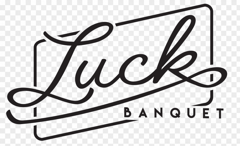 Banquet Logo Potluck Calligraphy PNG