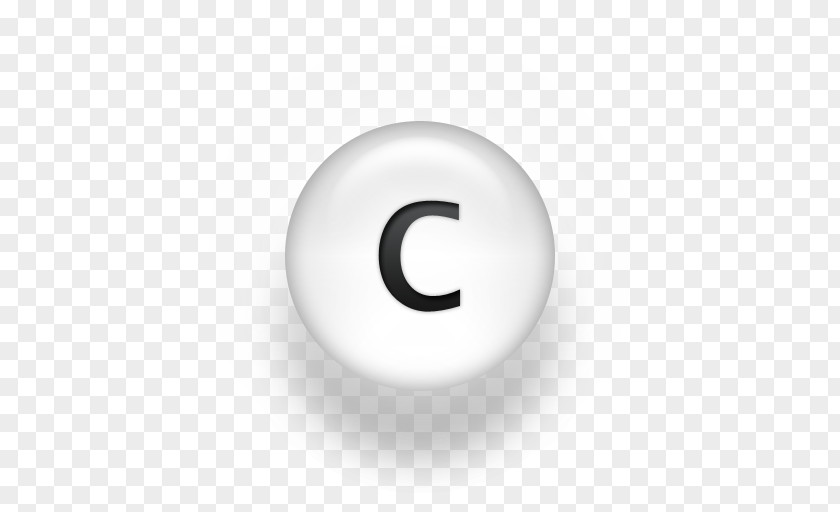 Icon Letter C Vector Trademark Circle Font PNG