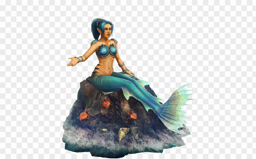 Mermaid Princess Grepolis Legendary Creature Siren PNG