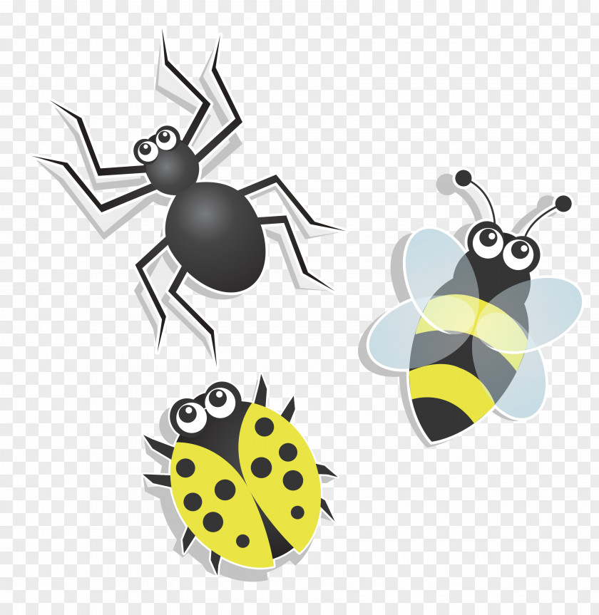 Cartoon Insects Insect Euclidean Vector Icon PNG