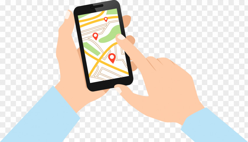 Map Google Maps Smartphone Product Design PNG