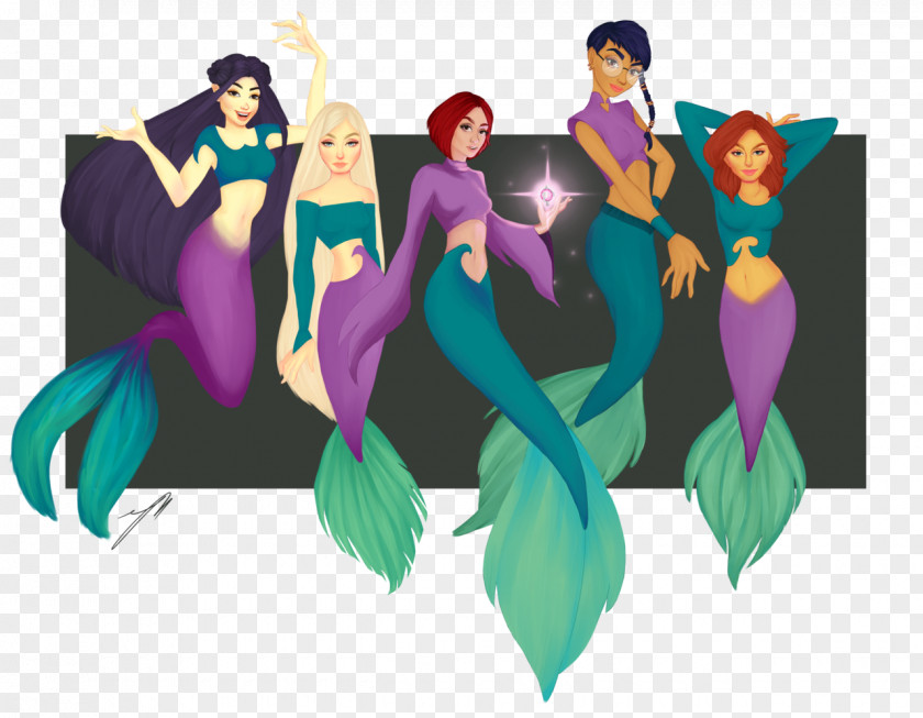 Mermaid Costume Design Cartoon PNG