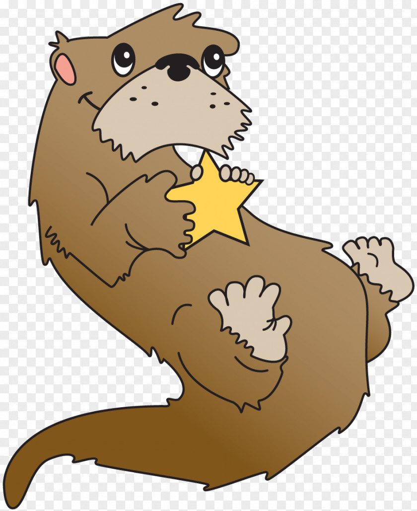 Otter Beaver Cat Rodent Bear Mammal PNG