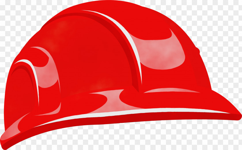 Fashion Accessory Hard Hat Red Batting Helmet Cap Headgear PNG