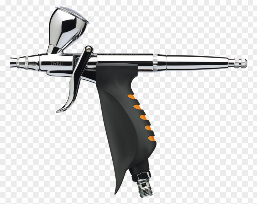 Spray Gun Iwata-Medea NEO TRN Trigger Airbrush IWATA Revolution Series Iwata CN Gravity Feed N4500 Design PNG