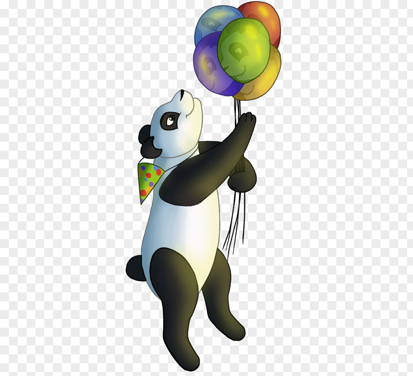 Bear Giant Panda Balloon Drawing PNG