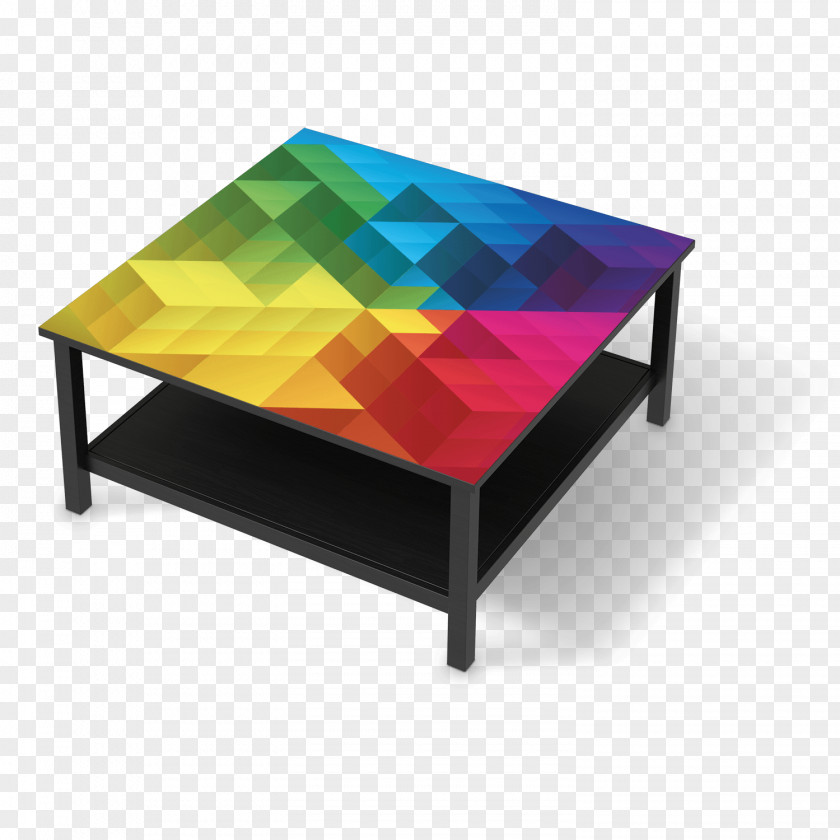 Colored Cubes Coffee Tables Hemnes Furniture Guéridon PNG