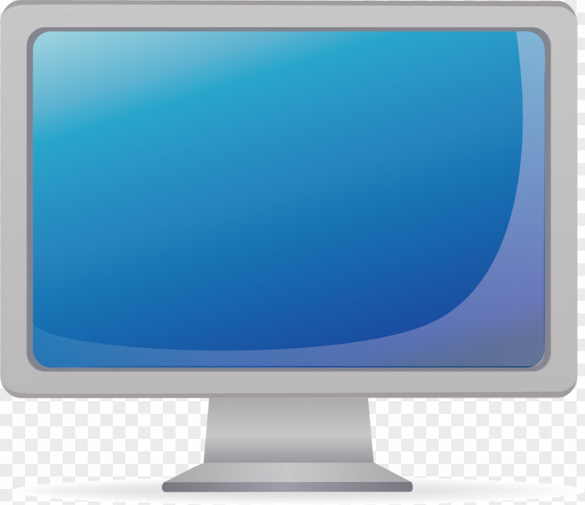 Computer Vector Material Monitor Dell PNG