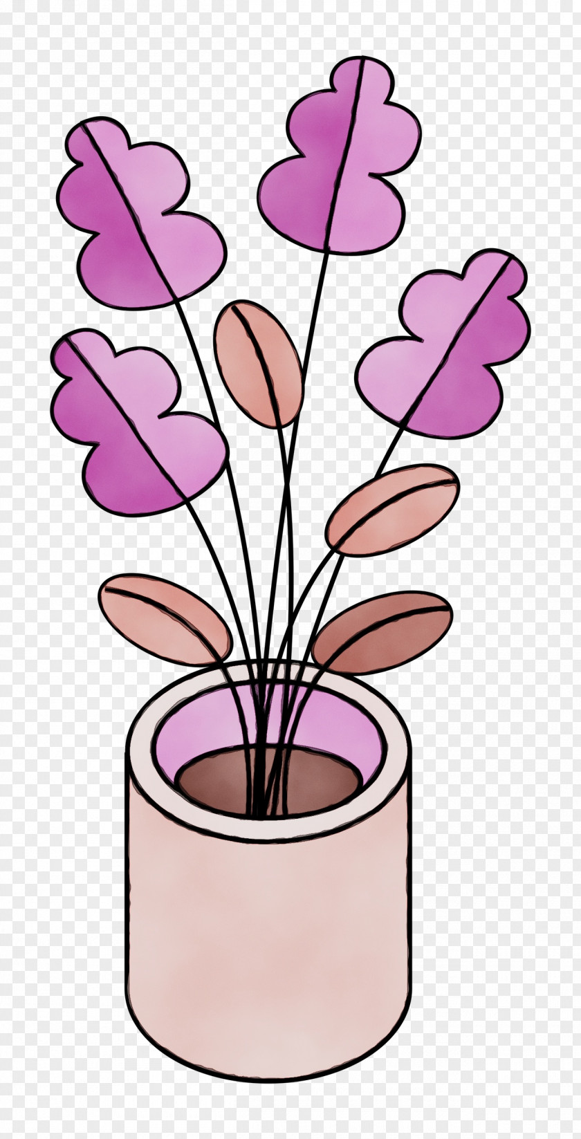 Flower Flowerpot Petal Pink M Plant PNG