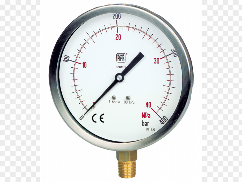 Pressure Measurement Manometers Bourdon Tube PNG