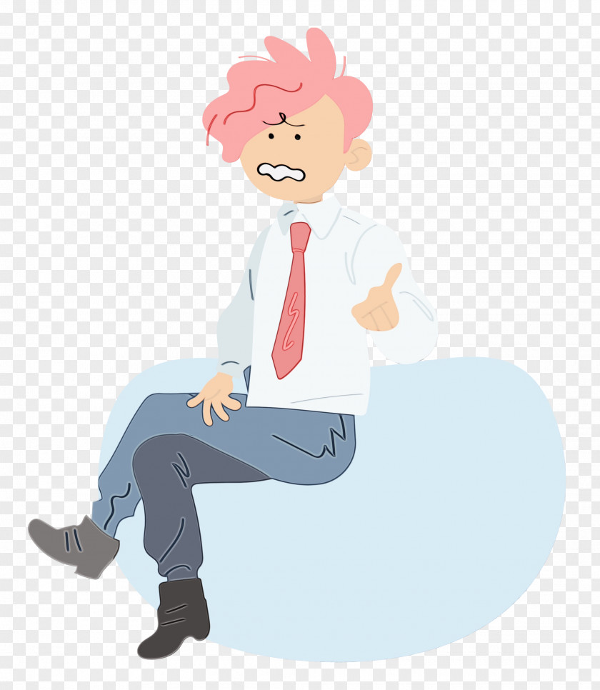 Cartoon Joint Sitting H&m Human PNG